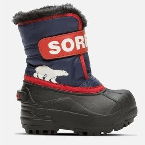 Sorel Snow Commander Toddler Boots Size 5
